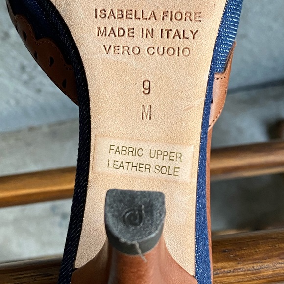 Isabella Fiore Slip on shoes Blue and Brown - Picture 5 of 10